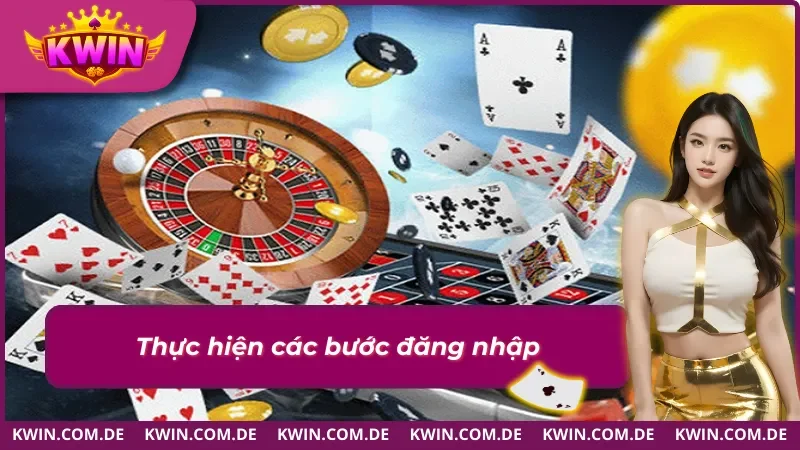 Đăng nhập tài khoản trước khi tải app KWIN
